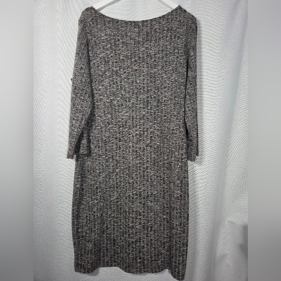 Sharagano Sweater Knit Dress Tunic Top Size 16 - Picture 2 of 2